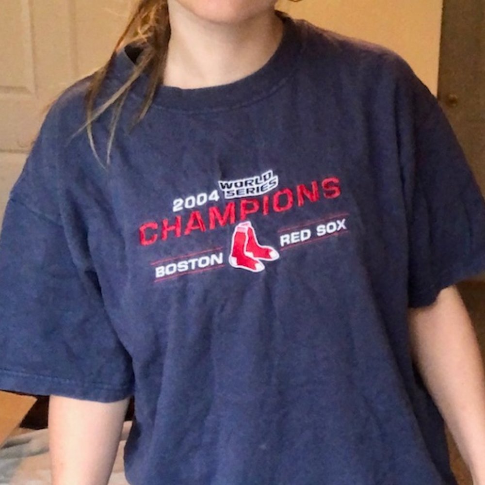 2004 Red Sox World Series Vintage Tee